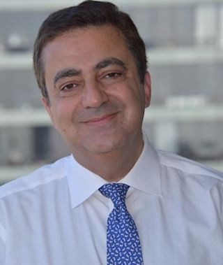 Headshot of Anas Younes, Senior Vice President, Global Head of Haematology (Early and Late Stage) Oncology R&D, at AstraZeneca.